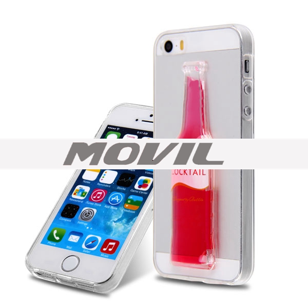 NP-2102 botella coctel teléfono funda para iPhone 5s-0